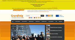 Desktop Screenshot of grundtvig.org.pl